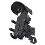 WUPP CS-1988A1 mobilholder til motorcykelstyr, CNC-stødsikkert armbånd til mobiler på 4,7-7,2 tommer
