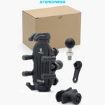 WUPP ZH-1990B1 Anti-Theft Bracket + M8 Ball Head Motorcycle Electric Bike Phone Mount