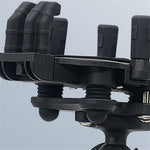 WUPP ZH-1990B1 Anti-Theft Bracket + M8 Ball Head Motorcycle Electric Bike Phone Mount