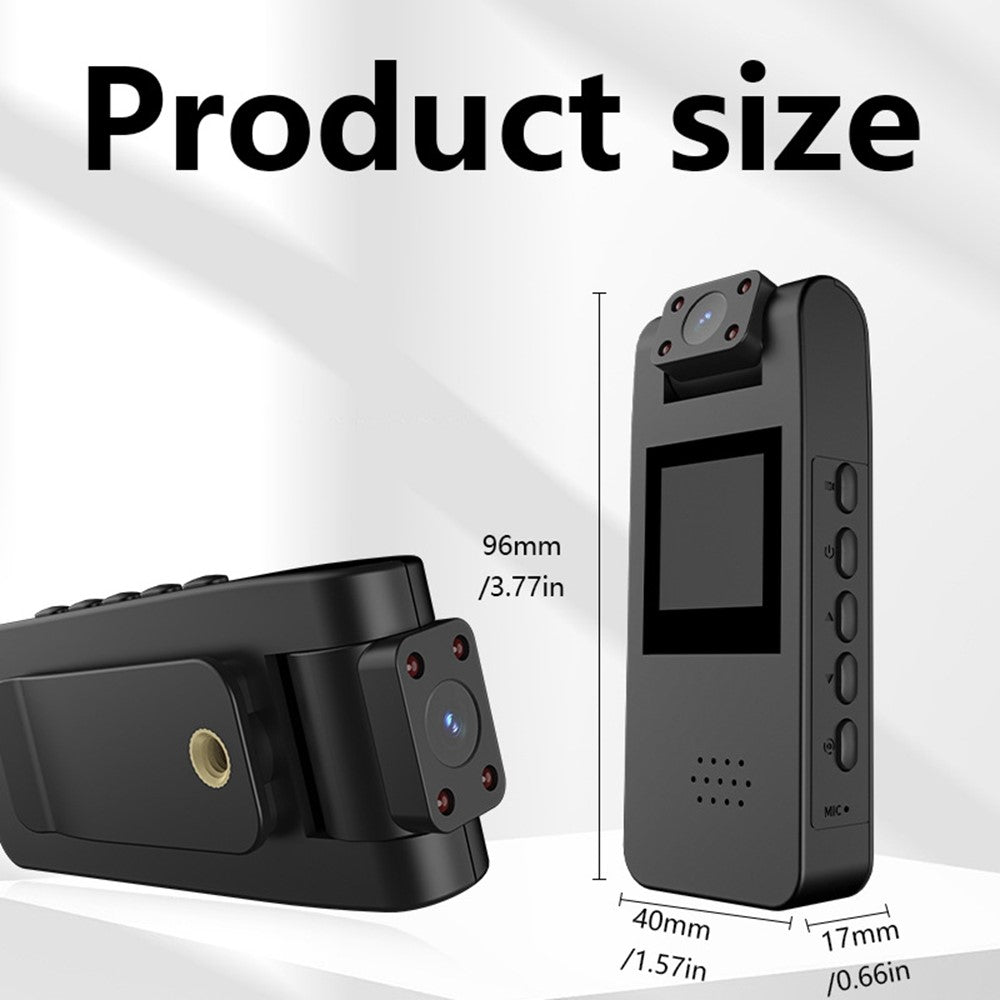 CD07 1080P Full HD WiFi Meeting Pen Camera Clip-on Voice Recorder Portable Video Audio Recorder