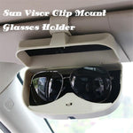R-5930 Car Sun Visor Clip Mount Sunglasses Holder Eyeglasses Organizer Case