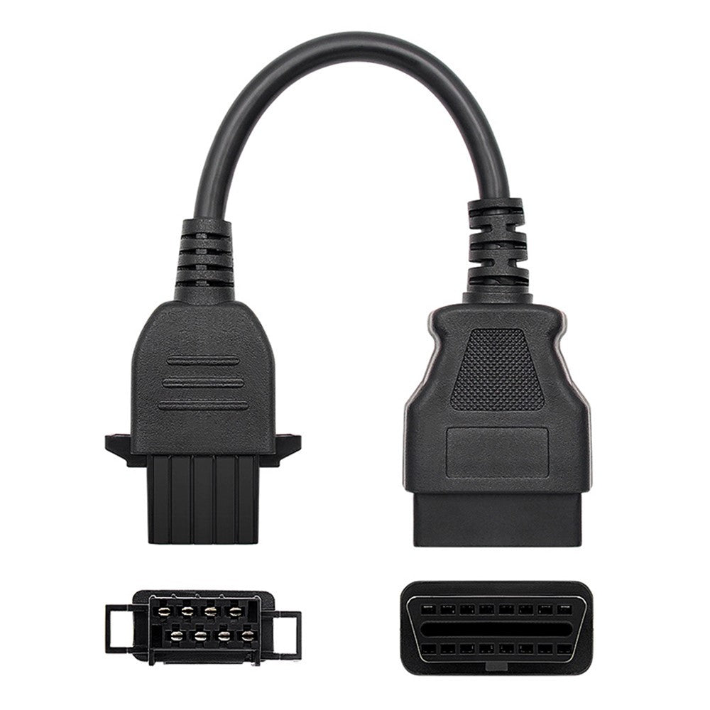 8 Pin to 16 Pin OBD2 Diagnostic Connector Adapter Cable for Volvo Trucks TCS Diagnostic Tool
