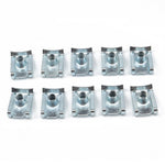 A2699 80Pcs M4 M5 M6 M8 U Nut Clamp Quick Clip Fastener Assortment Kit