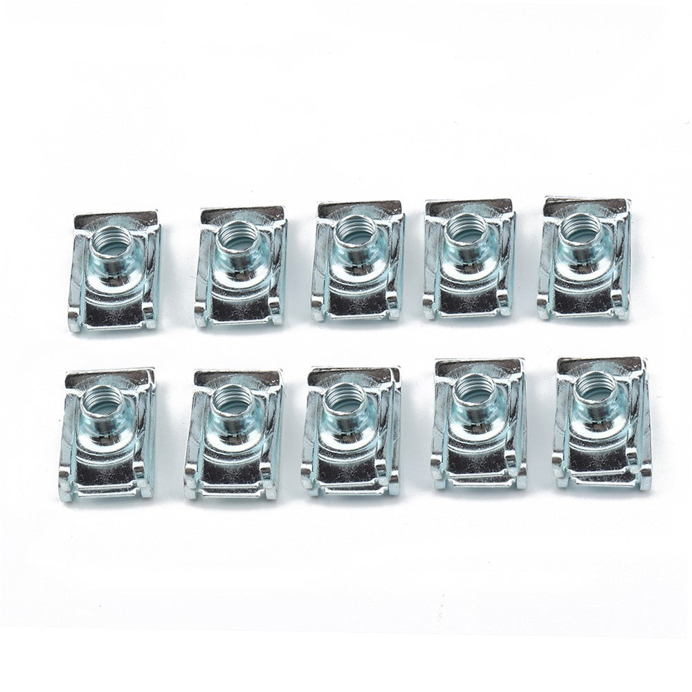 A2706 200Pcs M4 M5 M6 M8 Assorted Quick Clip Fastener U Nut and Bolt with Box