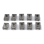 A2706 200Pcs M4 M5 M6 M8 Assorted Quick Clip Fastener U Nut and Bolt with Box