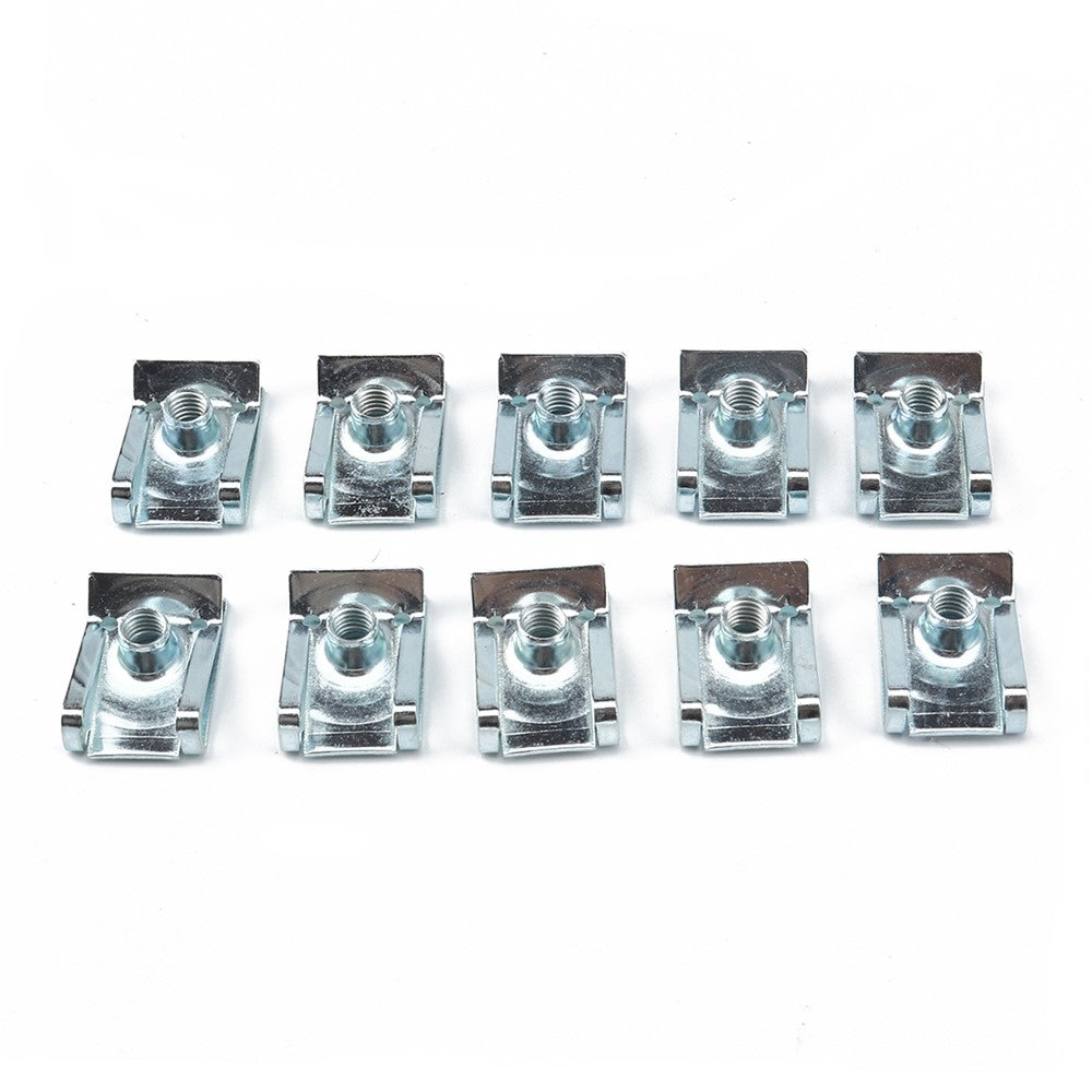 A2706 200Pcs M4 M5 M6 M8 Assorted Quick Clip Fastener U Nut and Bolt with Box