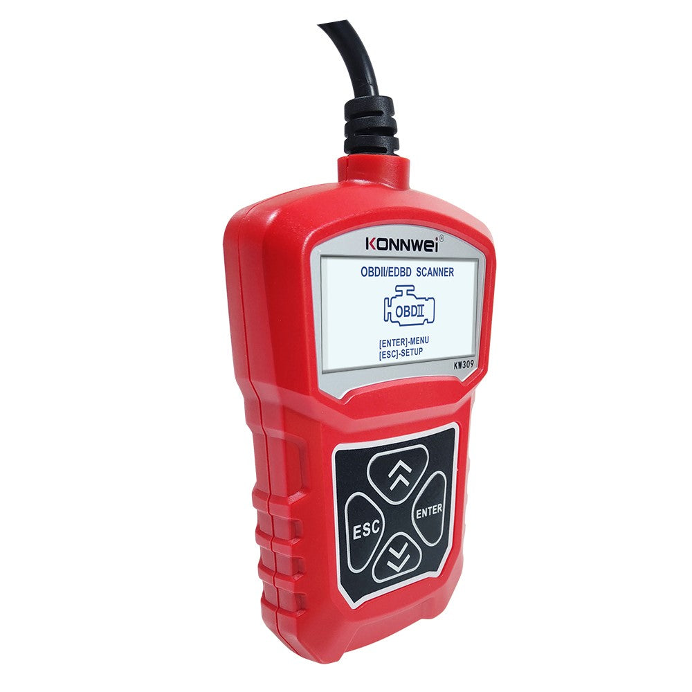 KONNWEI KW309 Automotive Diagnostic Tool OBD2 Autoscanner Code Reader EOBD Scan Machine OBDII Scanner