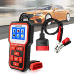 KONNWEI KW681 2-i-1 6-12V bilbatteritester, OBD2-bildiagnoseinstrument og batterianalysator
