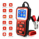 KONNWEI KW681 2-i-1 6-12V bilbatteritester, OBD2-bildiagnoseinstrument og batterianalysator