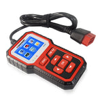 KONNWEI KW681 2-i-1 6-12V bilbatteritester, OBD2-bildiagnoseinstrument og batterianalysator
