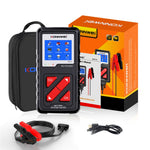 KW710 6V/12V/24V Motorcykel Bil Lastbil Batteritester Blysyrebatteri Analysator