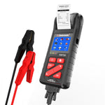KONNWEI KW720 Automotive Battery Check Machine Automobile Battery Tester Battery Tester 6V 12V 24V Battery Load Tester with Printer