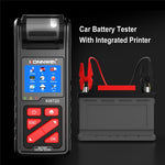 KONNWEI KW720 Automotive Battery Check Machine Automobile Battery Tester Battery Tester 6V 12V 24V Battery Load Tester with Printer