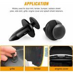 200Pcs Mixed Plastic Car Door Panel Fastener Vehicle Bumper Clips Retainer Fasteners with 1 Pry Tool