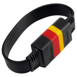 36cm OBD2 Extension Cable Male to Female Adapter Cor for Car Diagnostic Scanner