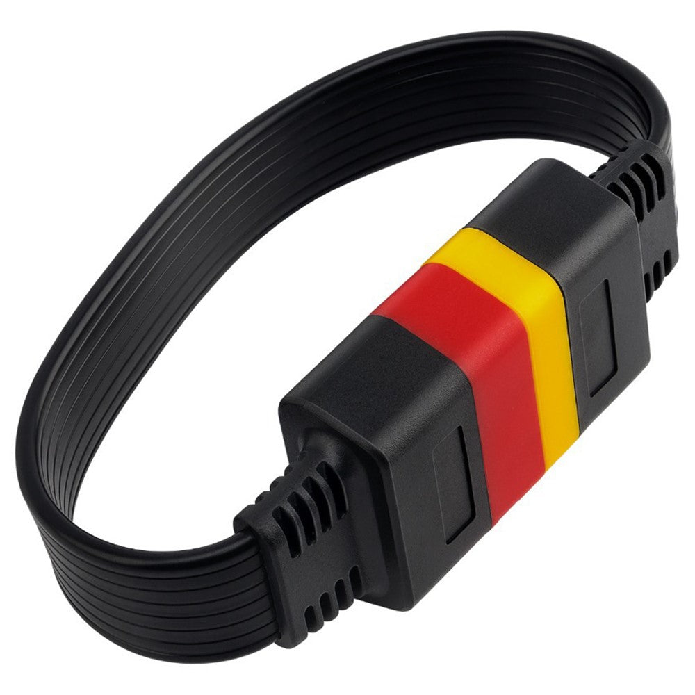 36cm OBD2 Extension Cable Male to Female Adapter Cor for Car Diagnostic Scanner