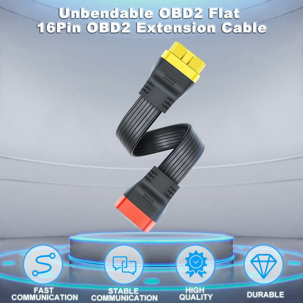 36cm OBD2 Extension Cable Male to Female Adapter Cor for Car Diagnostic Scanner