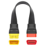 36cm OBD2 Extension Cable Male to Female Adapter Cor for Car Diagnostic Scanner