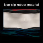 38cm D-shaped Car Steering Wheel Cover Imitation Leather Anti-skid Steering Wheel Sleeve