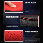 38cm D-shaped Car Steering Wheel Cover Imitation Leather Anti-skid Steering Wheel Sleeve