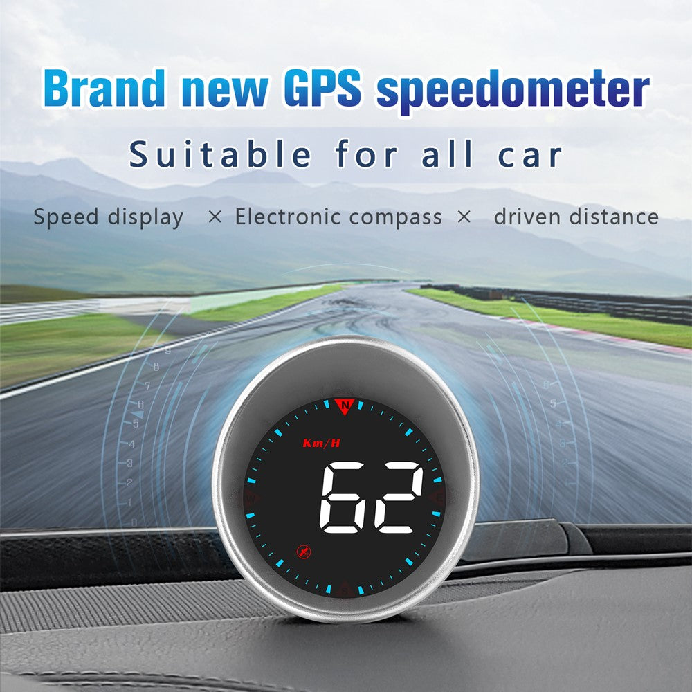 G5 HUD Car Universal GPS Head Up Display with 1.8 inch Screen Support Over Speed/Fatigue Driving Alarm