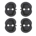 4Pcs / Set For Tesla Model Y / 3 Door Lock Silicone Case Car Lock Buckle Shock Absorption Buffer Silicone Protective Cover