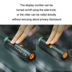 Parking Number Plate with Aromatherapy Multi-function Car Safety Hammer Window Breaker
