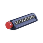 Parking Number Plate with Aromatherapy Multi-function Car Safety Hammer Window Breaker