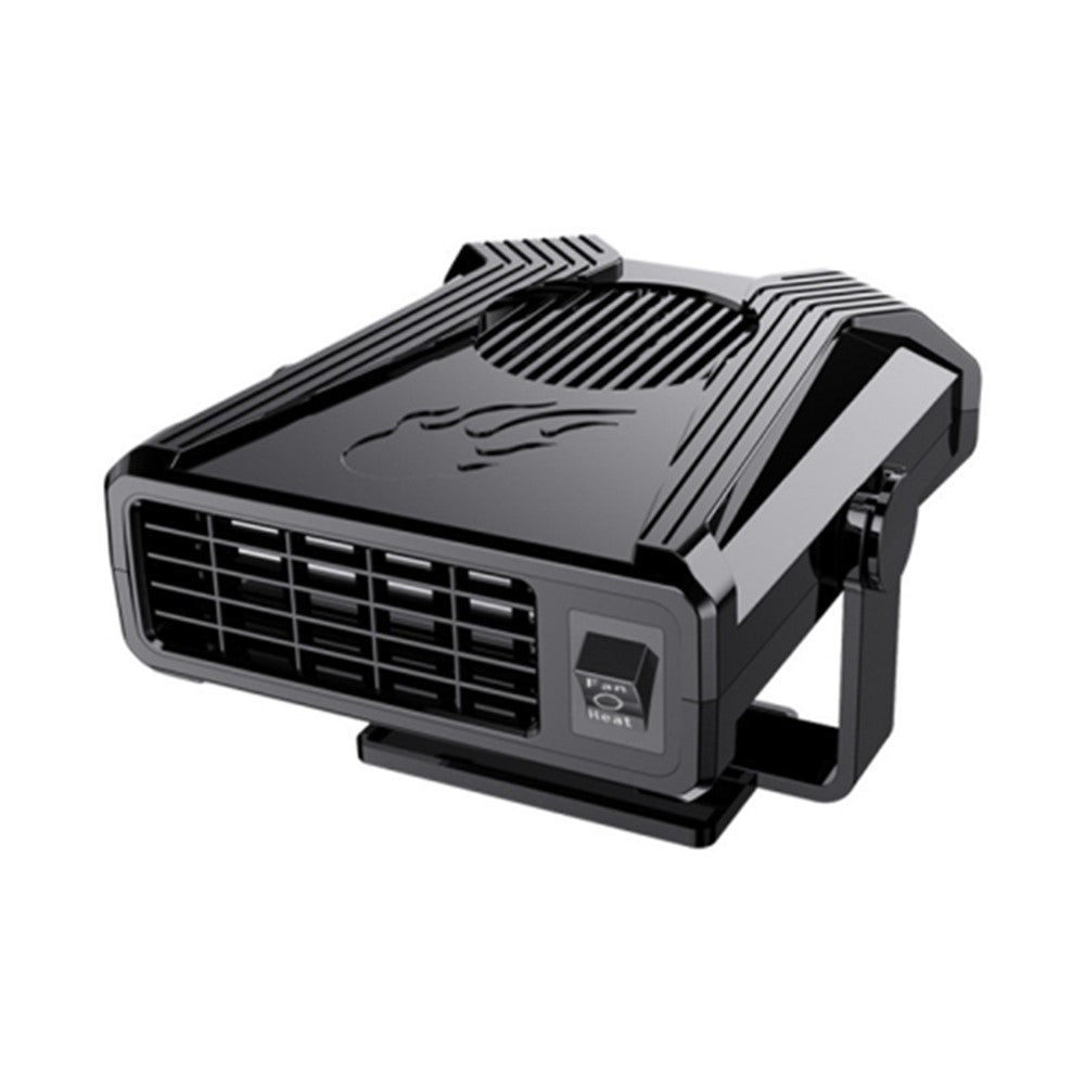 12V Mini Car Heating Fan Car Windshield Defrosting Defogging ABS Heater Vehicle Interior Heating Device