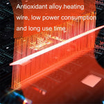 12V Mini Car Heating Fan Car Windshield Defrosting Defogging ABS Heater Vehicle Interior Heating Device