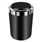 ABS+Metal Liner LED Light Car Ashtray Vehicle Interior Garbage Can Ashtray with Lid