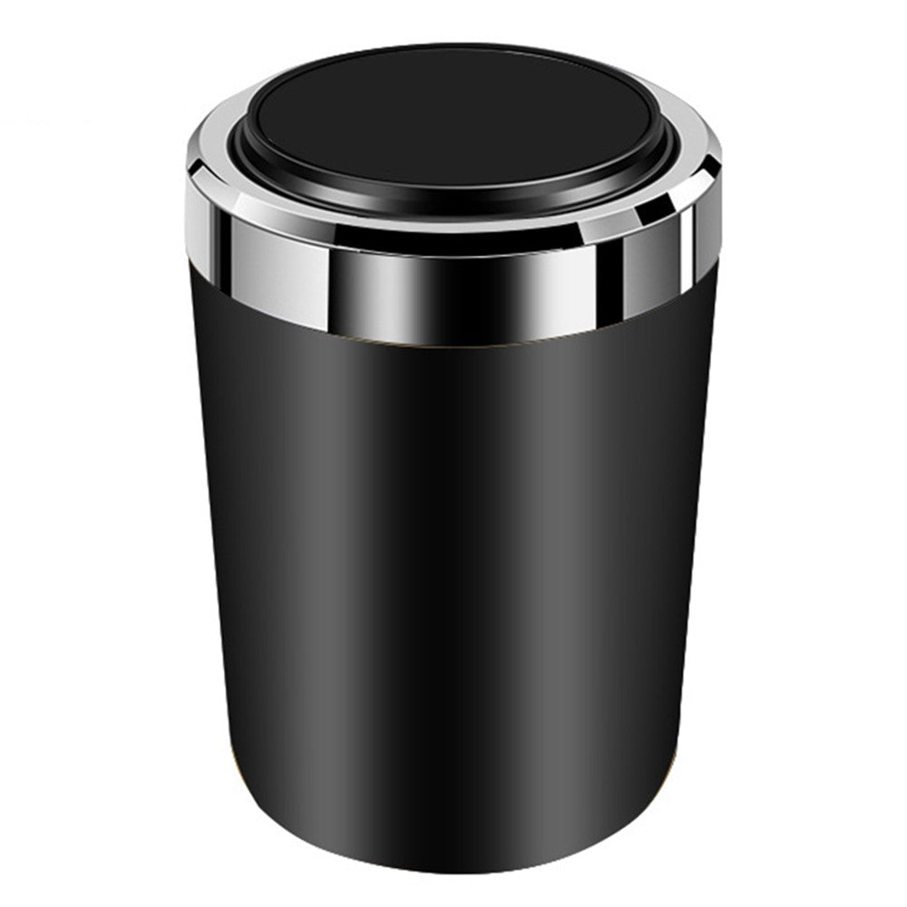 ABS+Metal Liner LED Light Car Ashtray Vehicle Interior Garbage Can Ashtray with Lid