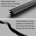 160cm Car Dashboard Seal Strip Soundproof Rubber Edges Sealing Strip