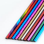 10Pcs Car Air Outlet Decorative Strips Vehicle Trim Air Vent Flexible PVC Decor Strips