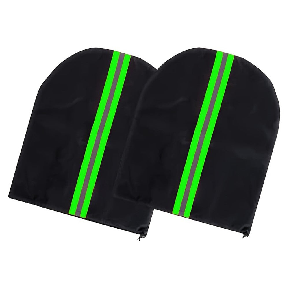 1 Pair 600D Oxford Cloth Car Rearview Mirror Cover Thickened Rainproof Snow-Proof Cover