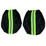 1 Pair 600D Oxford Cloth Car Rearview Mirror Cover Thickened Rainproof Snow-Proof Cover
