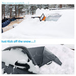 190x107cm 600D Oxford Cloth Thicken Car Front Windshield Waterproof Cover Windscreen Ice Snow Cover