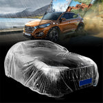 BY-004 Disposable PE Plastic Protective Car Cover Waterproof Automobile Rain Cover (Basic Version), Size: XL