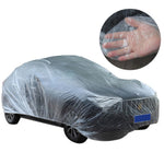 BY-004 Disposable PE Car Cover Universal Rain Dust Garage Cover with Elastic Band (Basic Version), Size: M