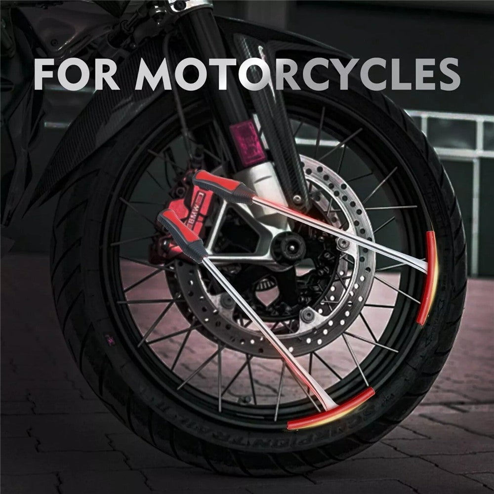 25 stk./sæt dækjernsværktøj til afmontering og reparation af bil-, motorcykel- og cykelhjul