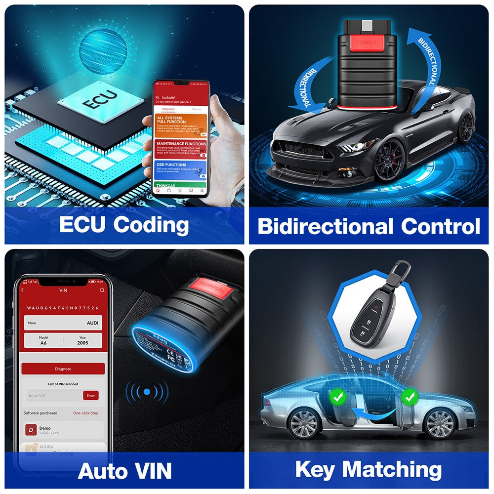 KINGBOLEN Ediag OBD2 Car Diagnostic Scanner Vehicle Engine Fault Code Reader