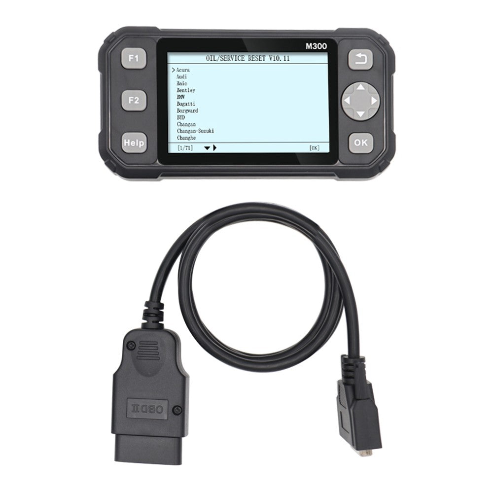 M300 OBD2 Car Diagnostic Scanner Engine Check Maintenance Universal Vehicle Code Reader
