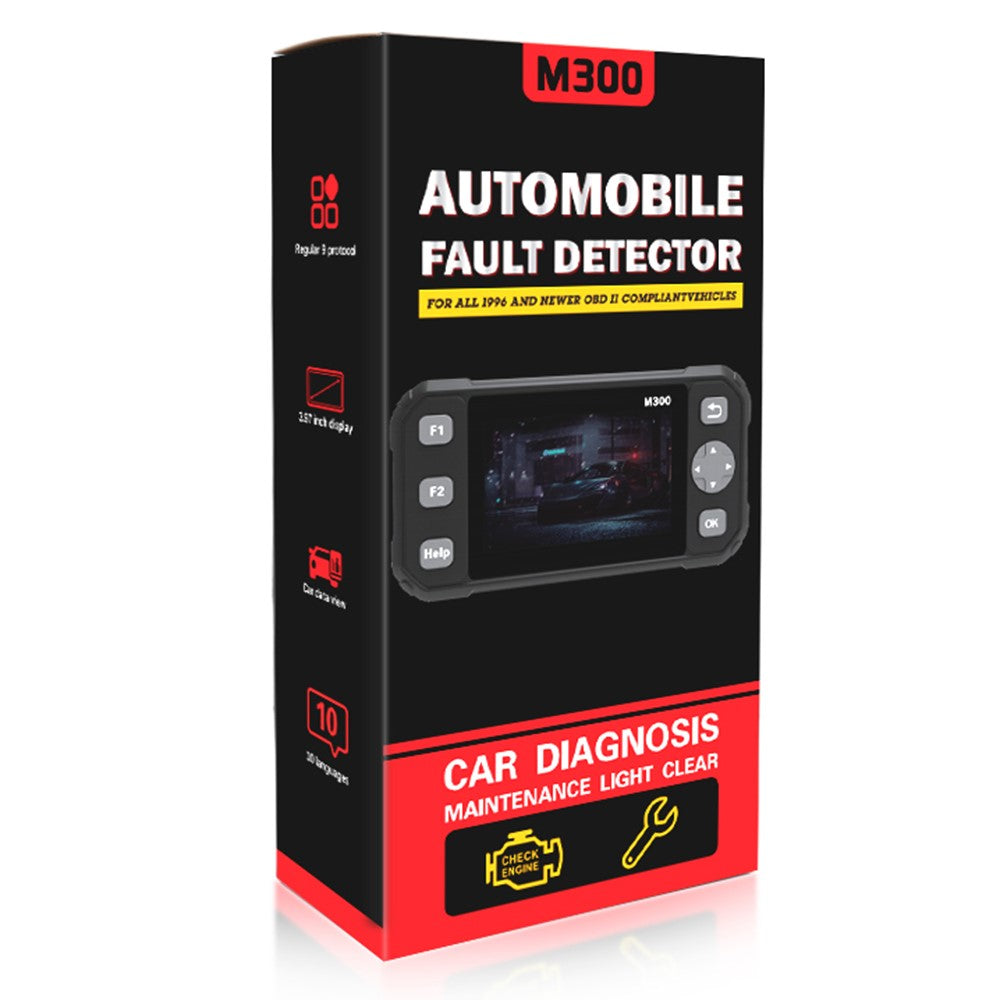 M300 OBD2 Car Diagnostic Scanner Engine Check Maintenance Universal Vehicle Code Reader