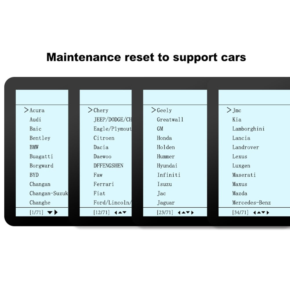 M300 OBD2 Car Diagnostic Scanner Engine Check Maintenance Universal Vehicle Code Reader