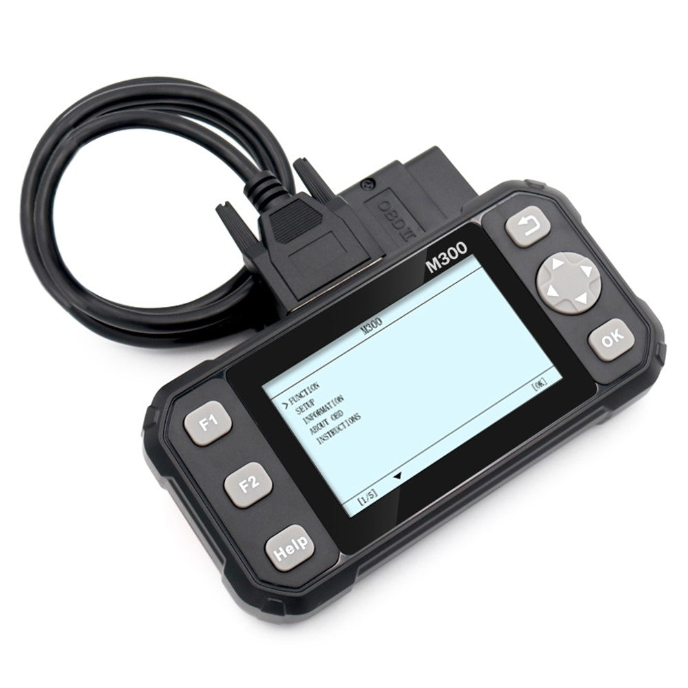 M300 OBD2 Car Diagnostic Scanner Engine Check Maintenance Universal Vehicle Code Reader