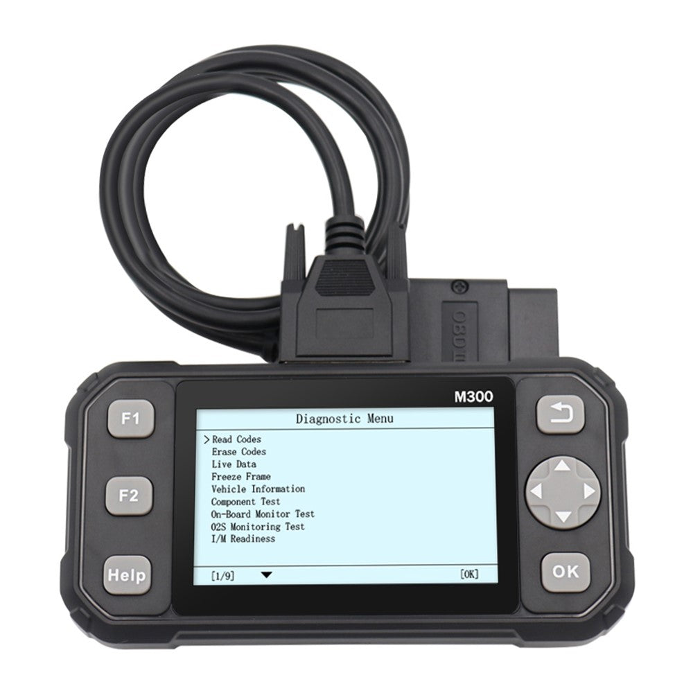 M300 OBD2 Car Diagnostic Scanner Engine Check Maintenance Universal Vehicle Code Reader