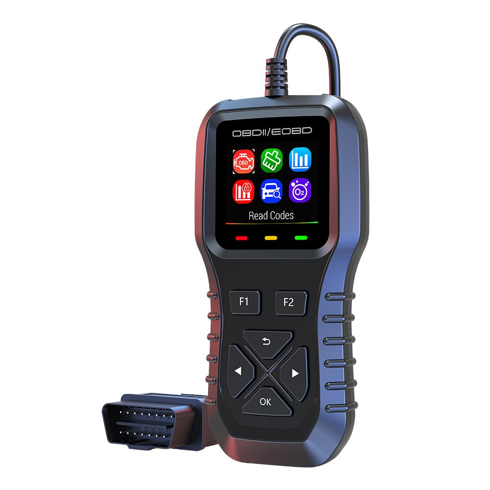 K1 Car OBD2 Diagnostic Scanner Color LCD Display 36600 Engine Codes Clear Tool Real Time Data Stream
