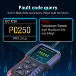 K1 Car OBD2 Diagnostic Scanner Color LCD Display 36600 Engine Codes Clear Tool Real Time Data Stream