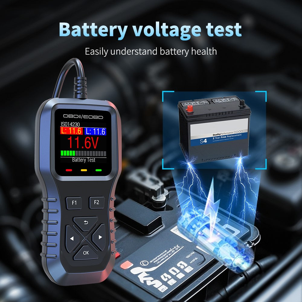 K1 Car OBD2 Diagnostic Scanner Color LCD Display 36600 Engine Codes Clear Tool Real Time Data Stream