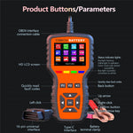 K2 Pro 2 in 1 OBD2 Scanner Car Battery Tester 40000+ Fault Codes Engine Diagnostic Tool